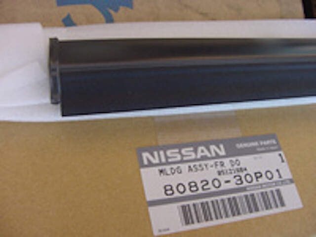NISSAN OEM FAIRLADY Z Moulding Ring Assy Front Door Outside RH 80820-30P01