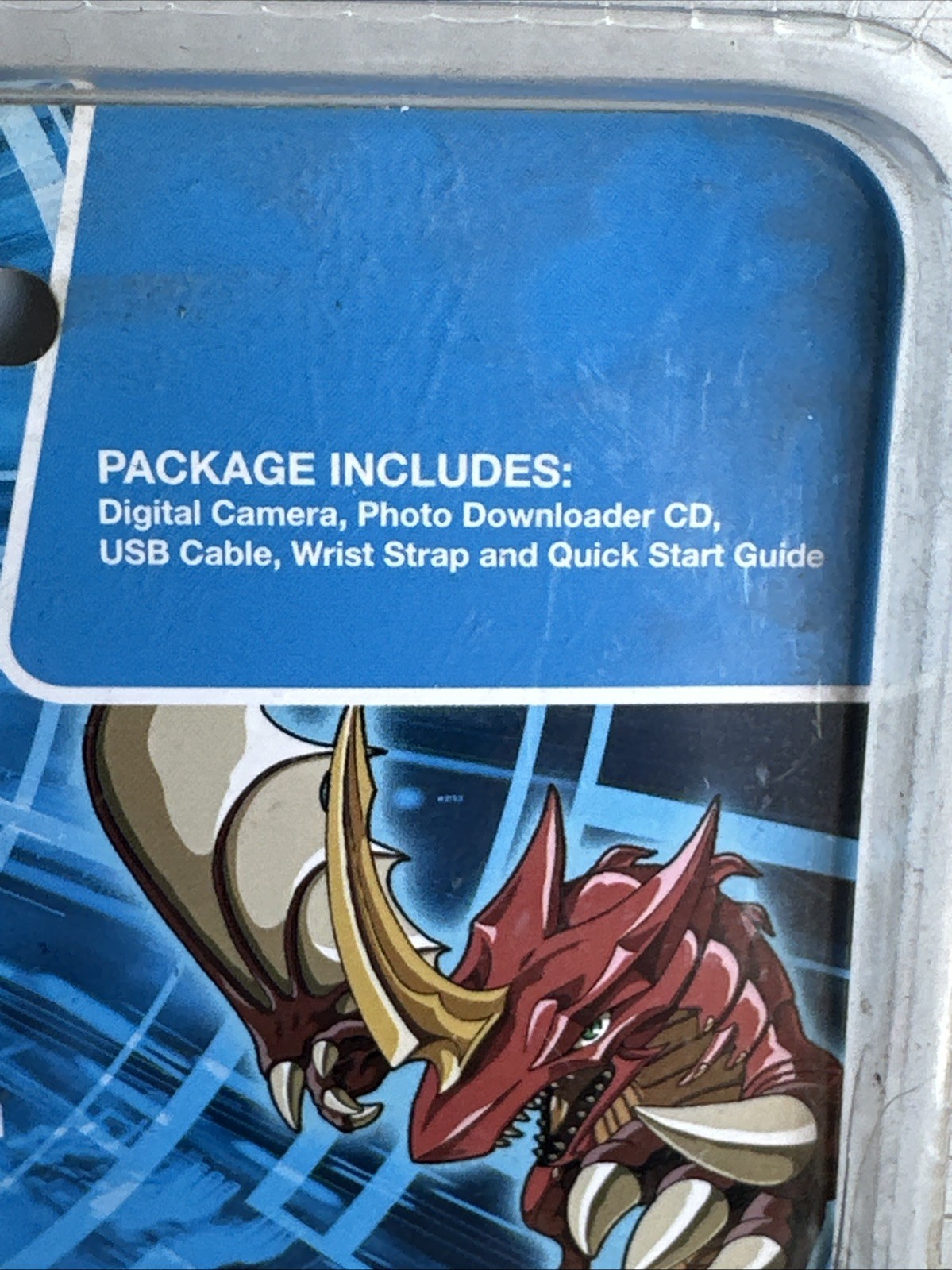 Bakugan Digital Camera Cartoon Network Digital Blue - New Sealed