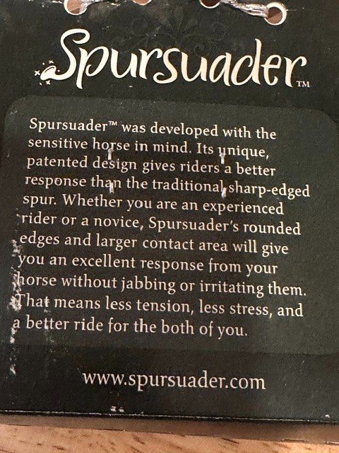 Spursuader Western Spurs - New in Package