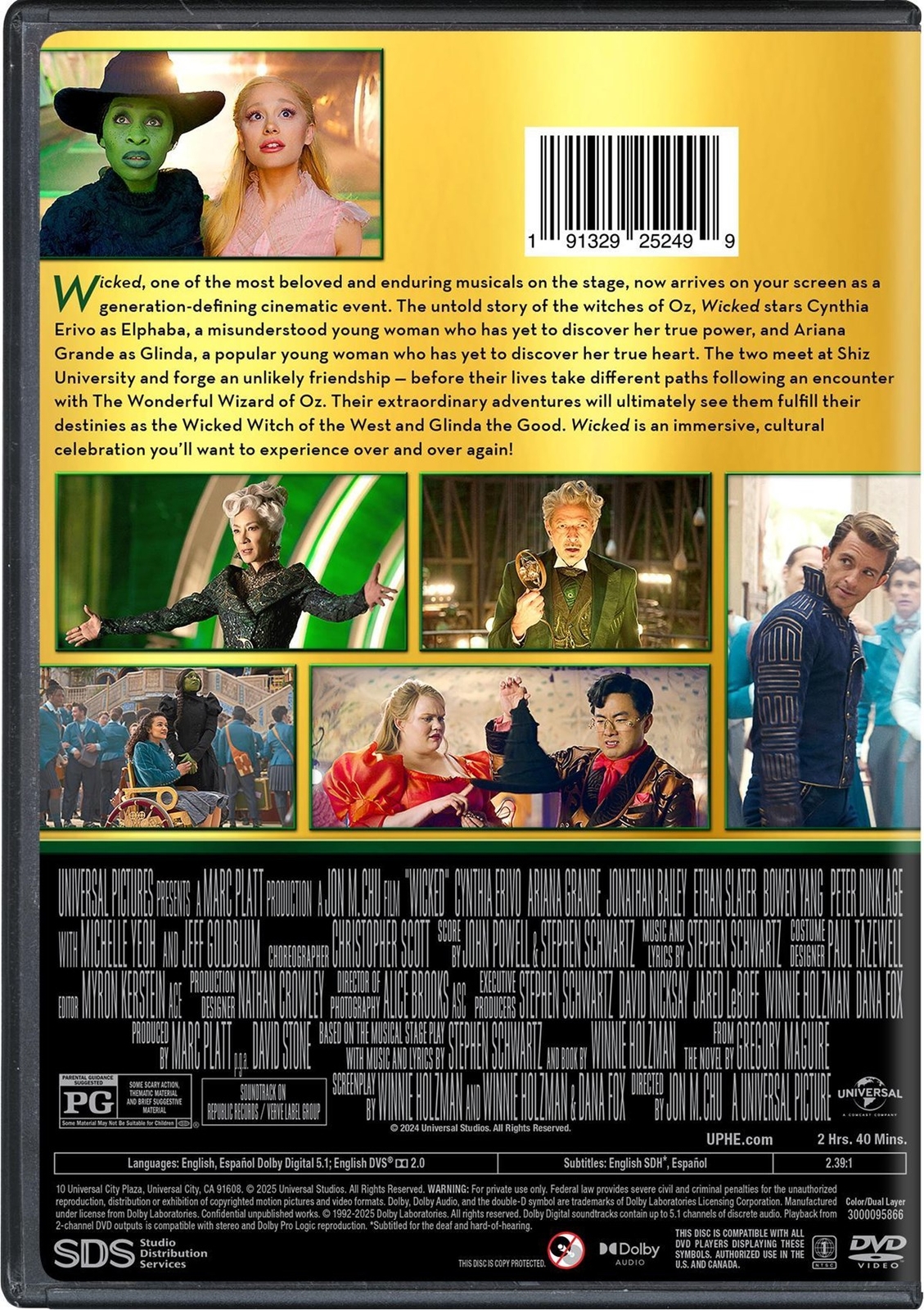 Wicked DVD NEW