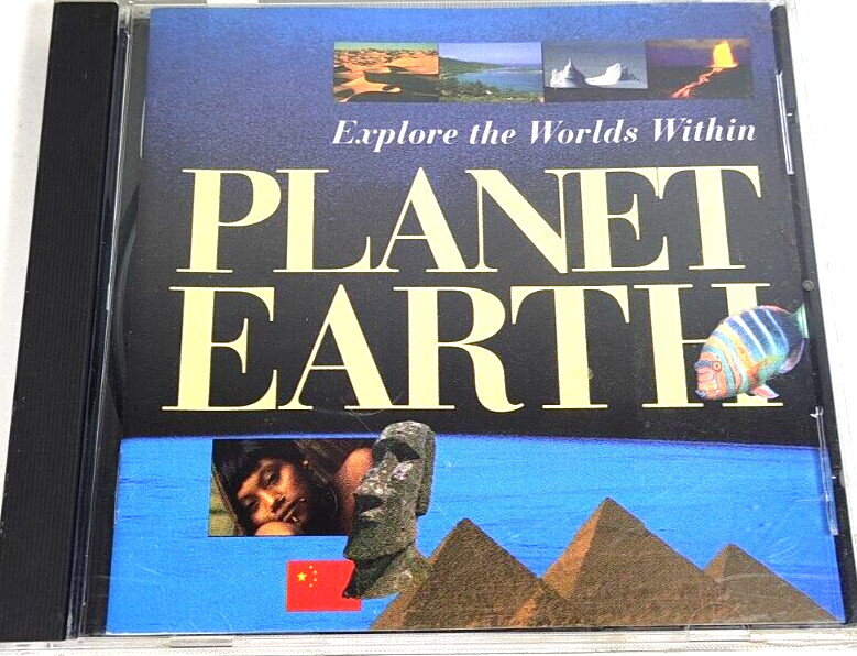 Planet Earth Educational PC Software Rare Out Of Print RV Reise Made In Germany
