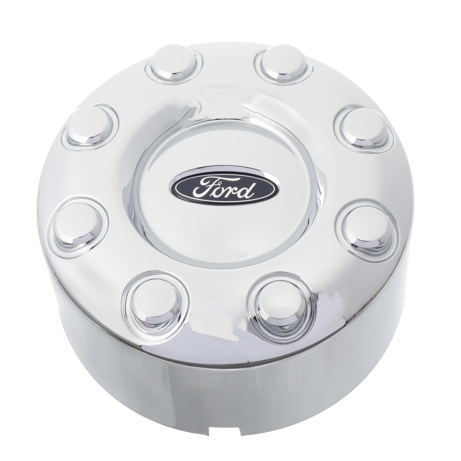 ONE NEW OEM 2017-2025 Ford F-350 Super Duty Chrome Rear Wheel Cover Hub Cap DRW