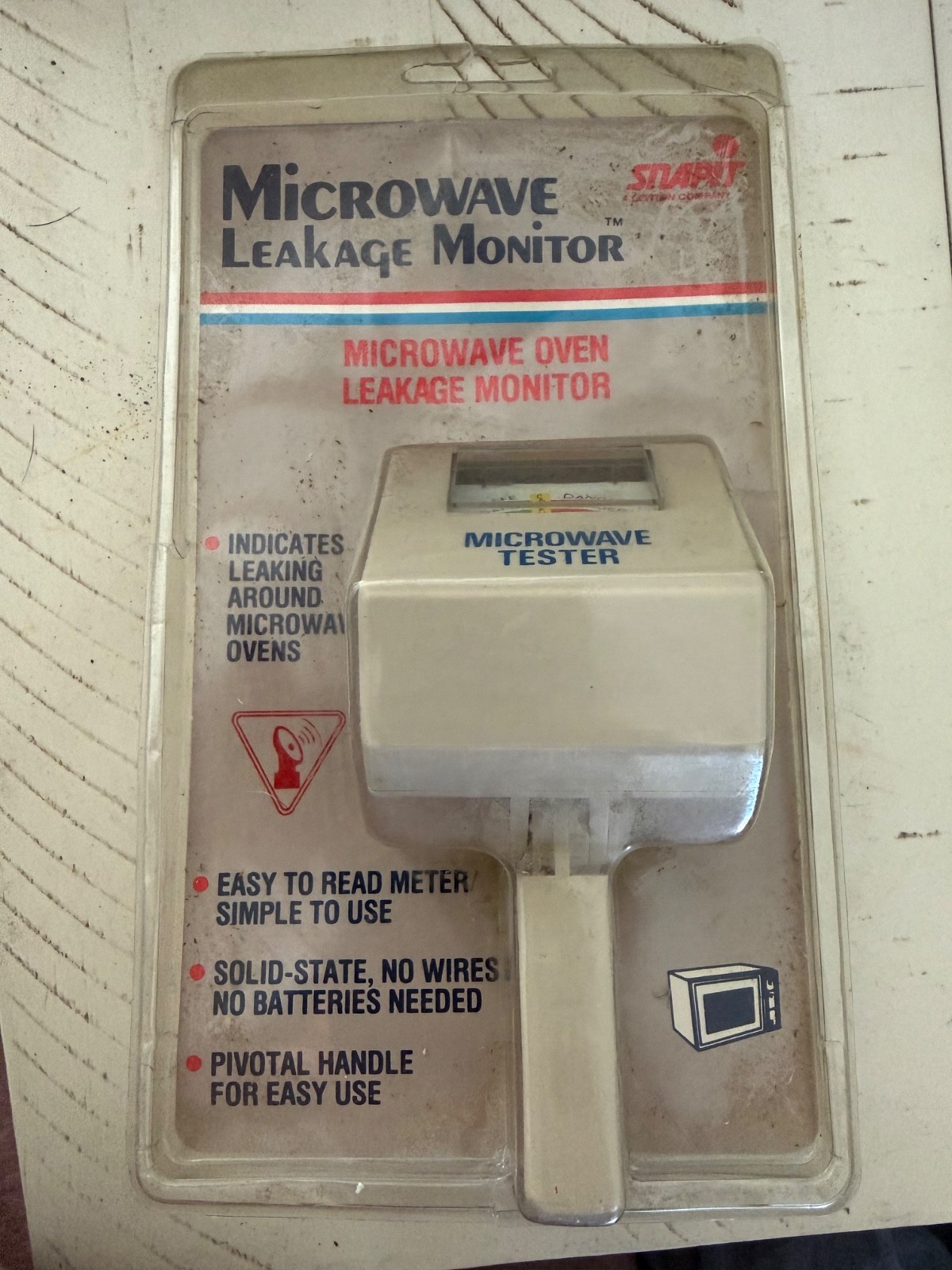 vintage microwave leakage monitor