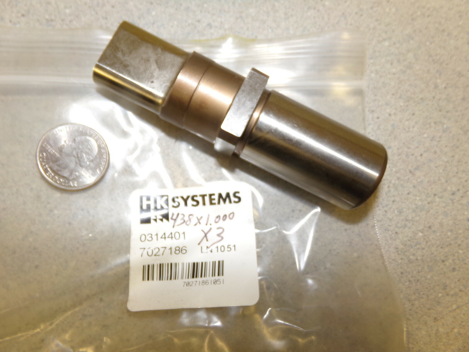 NEW  Mate HK Systems .438 x 1.00 0314401 7027186 *FREE SHIPPING*
