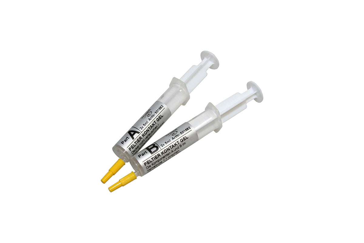 Innovatek Peltier Contact Gel 2x5ml (2k - Syringes) Thermal Adhesive