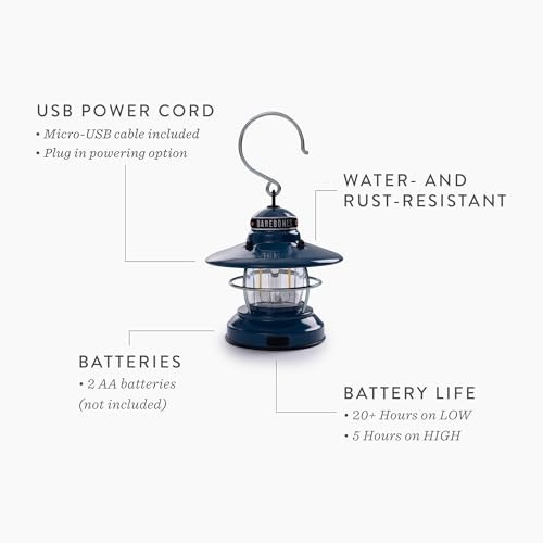 Edison Mini Lantern Red / 3-Pack 1 Pack Ocean Blue