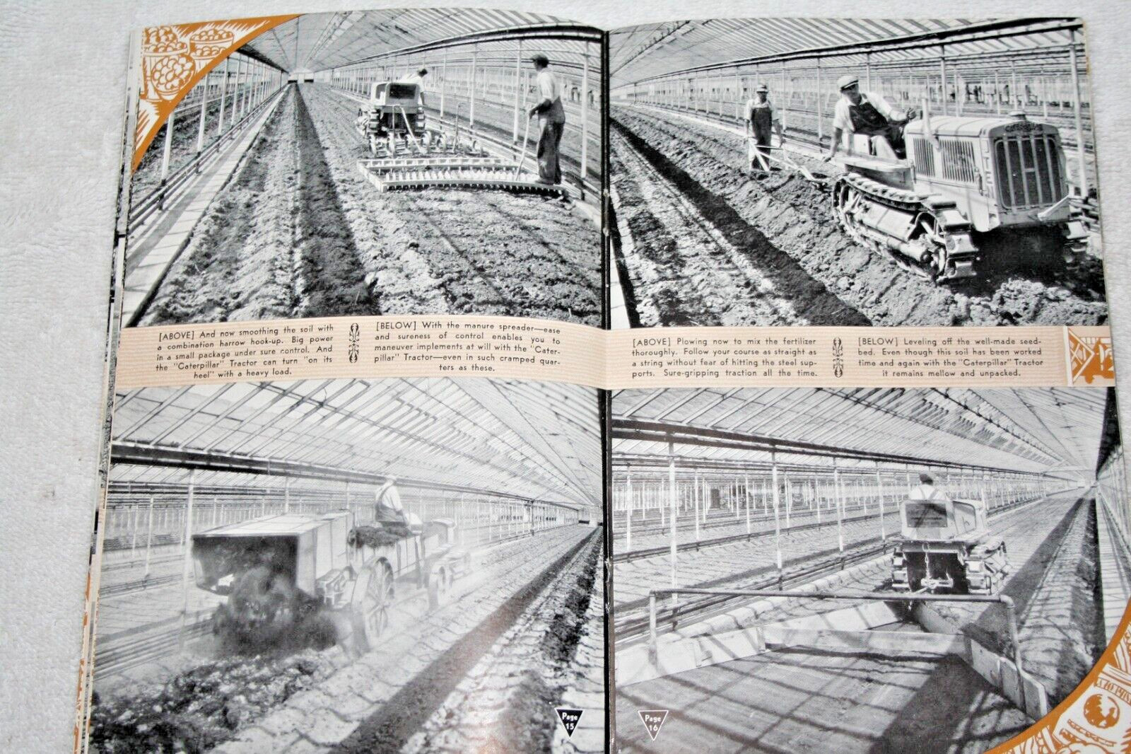 CATERPILLAR BROCHURE 1931