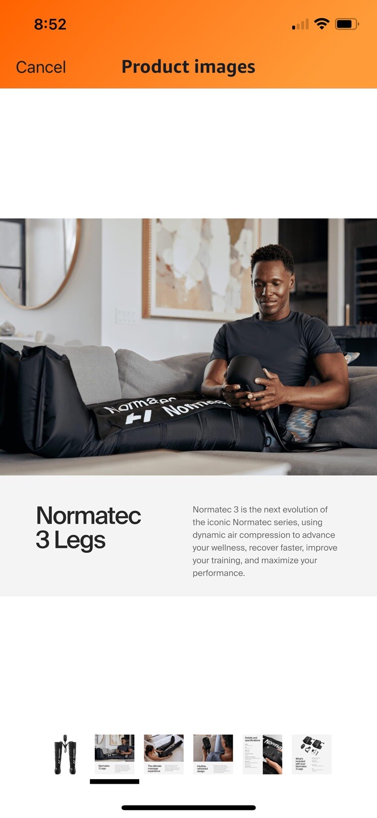 hyperice normatec 3 legs system