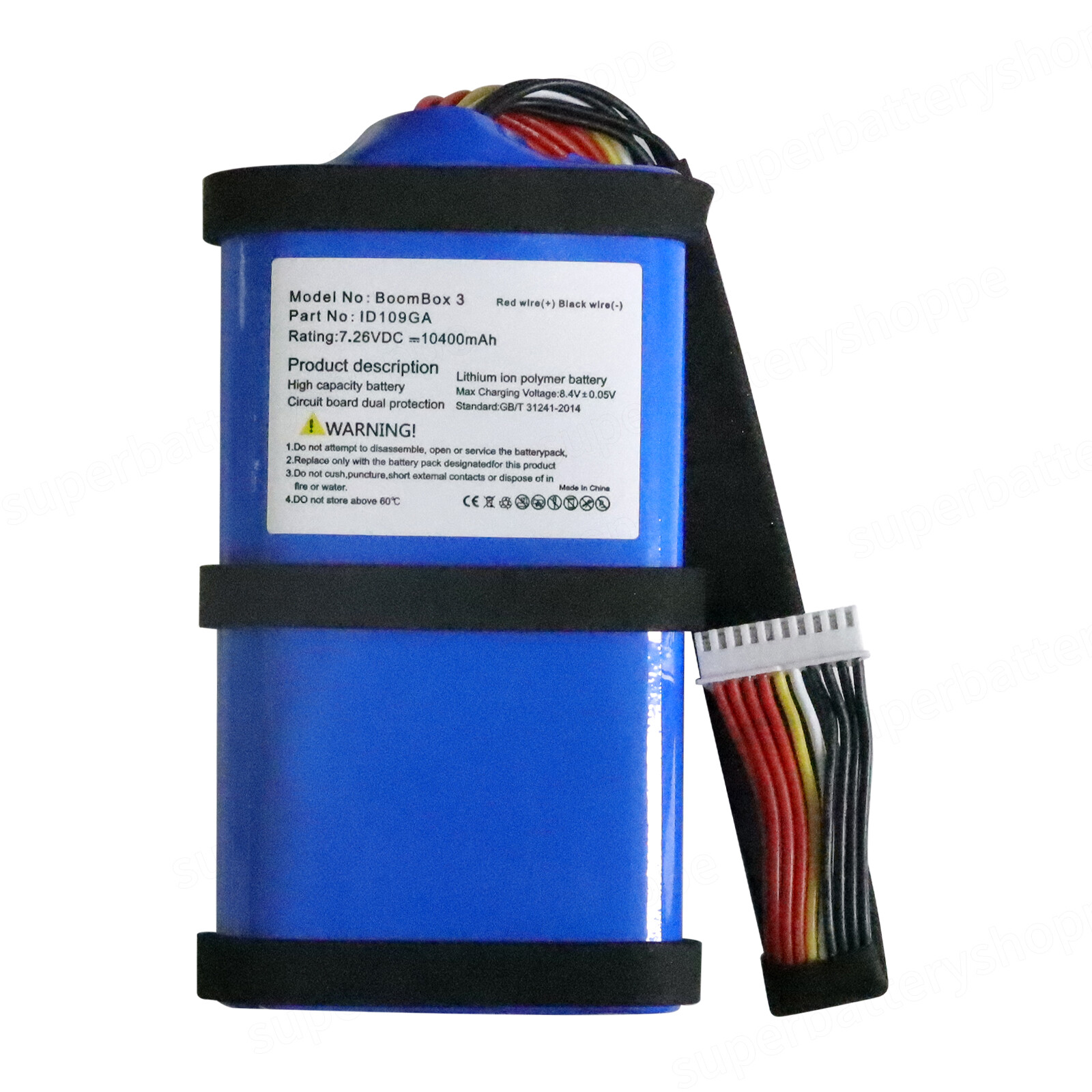 For JBL Boombox3 Bluetooth Speaker GT0107-JN0029309 ICA068GA Battery ID109GA