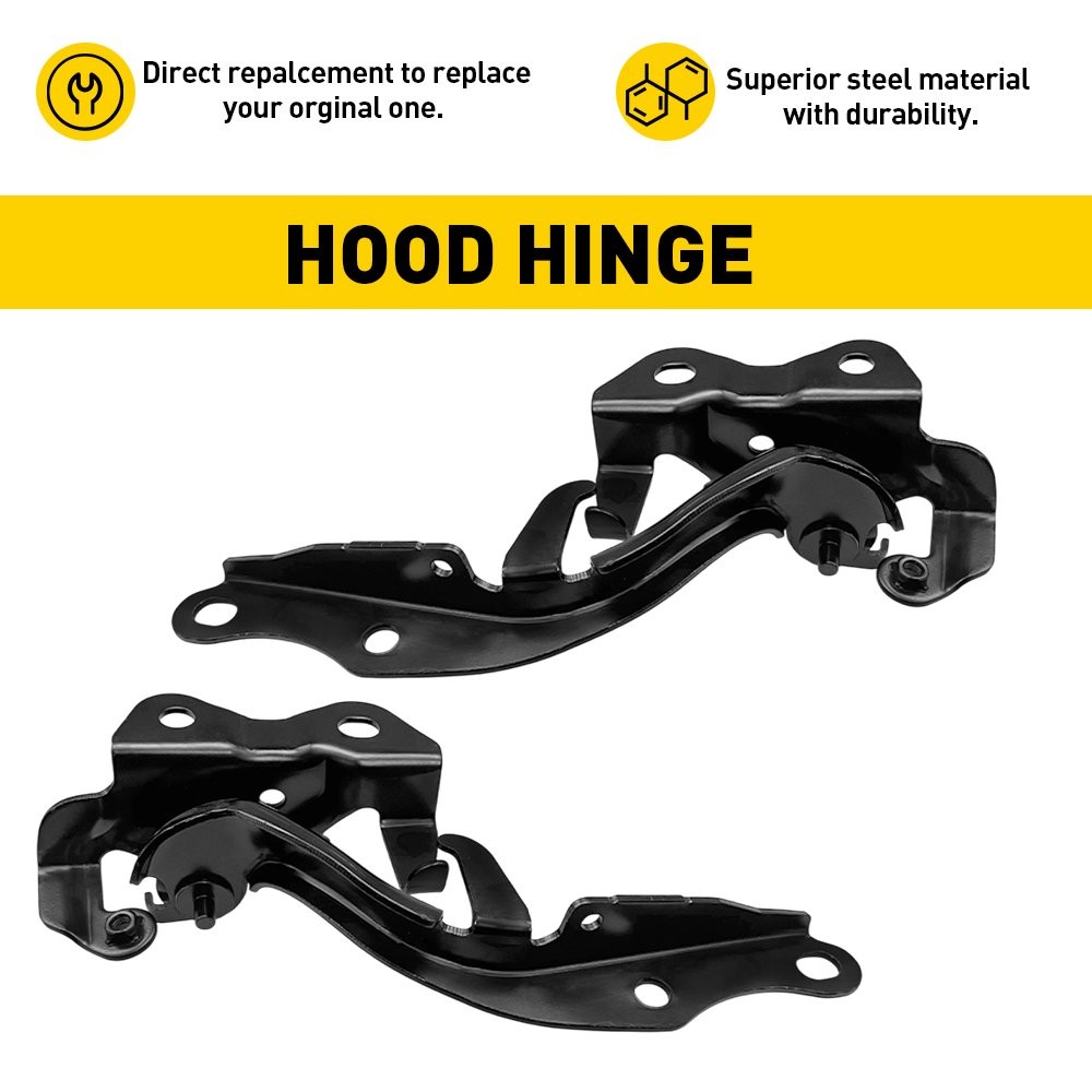 2Pcs Front Hood Hinge For 2010 11 12-2021 Toyota 4Runner 5341035160 TO1236182 EU