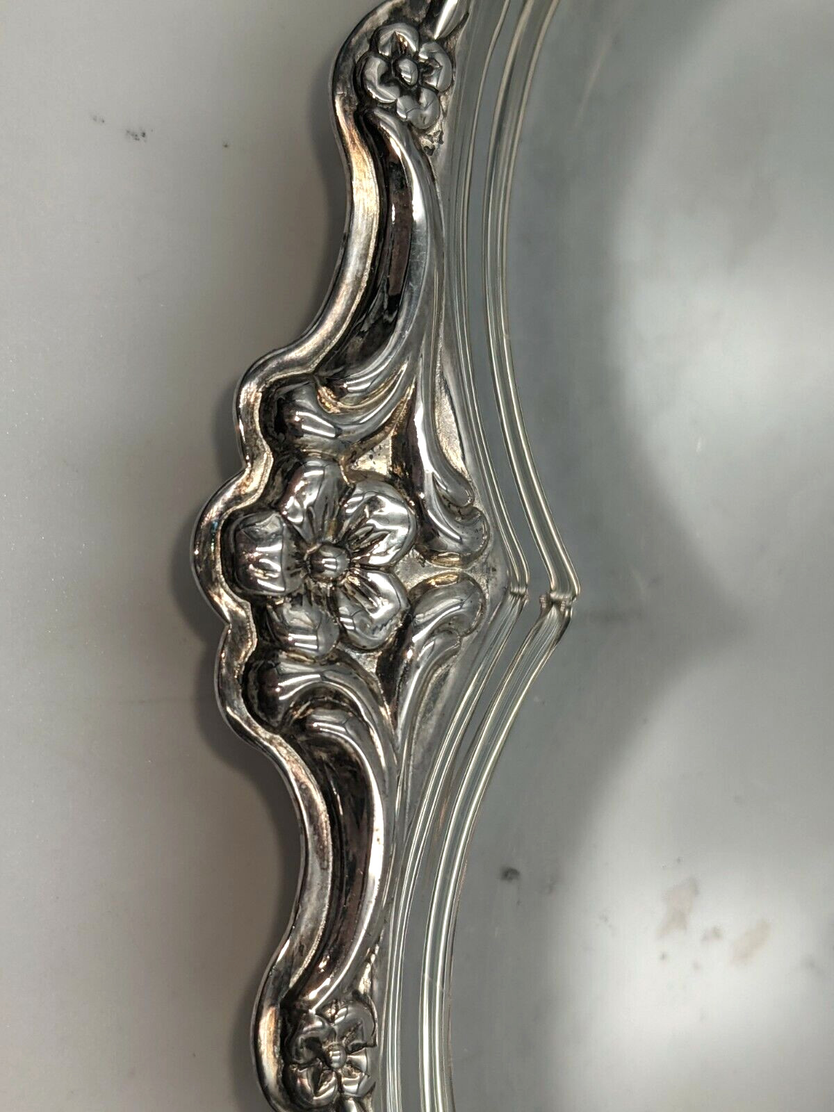 Vintage Empress International Deepsilver Plated Party Set Spoon & Shallow Bowl