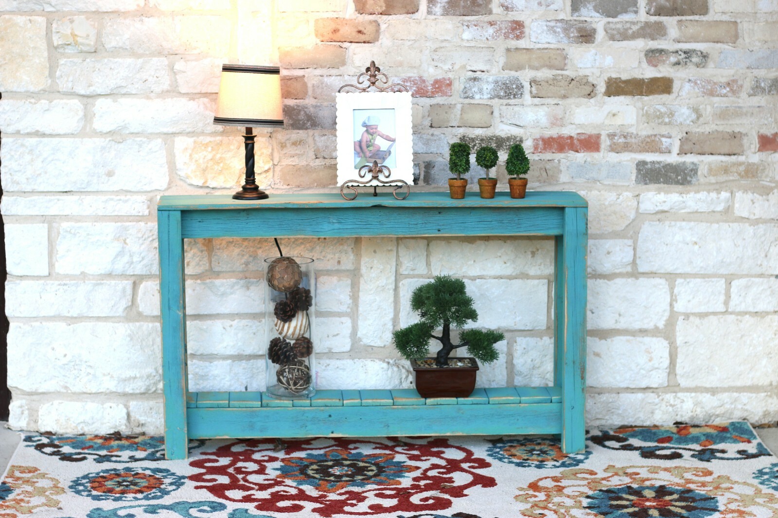 Rustic Entry Way Table 46''