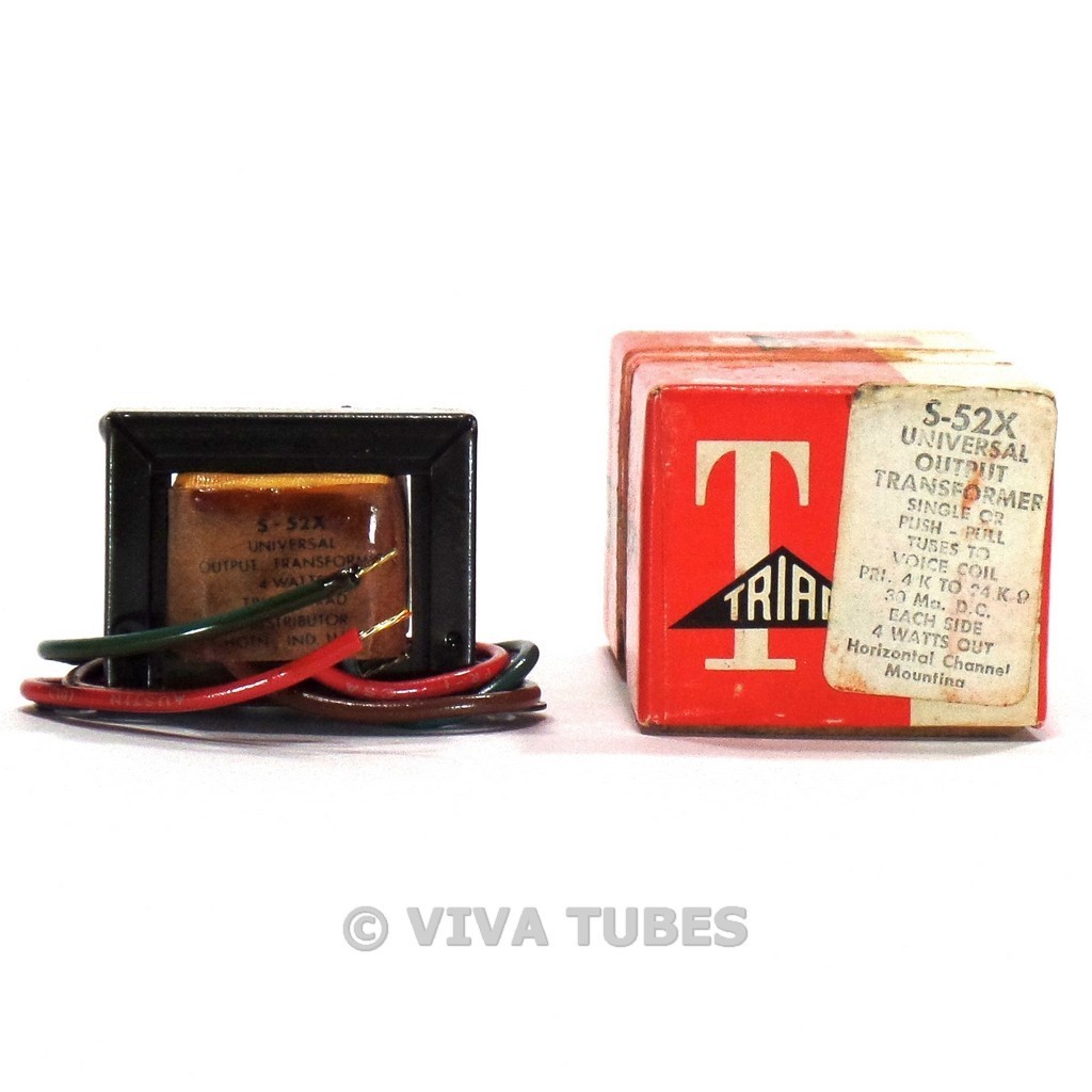 NOS NIB Triad S-52X Universal Output Transformer 4 Watt 30 mADC 4000-24000ohm