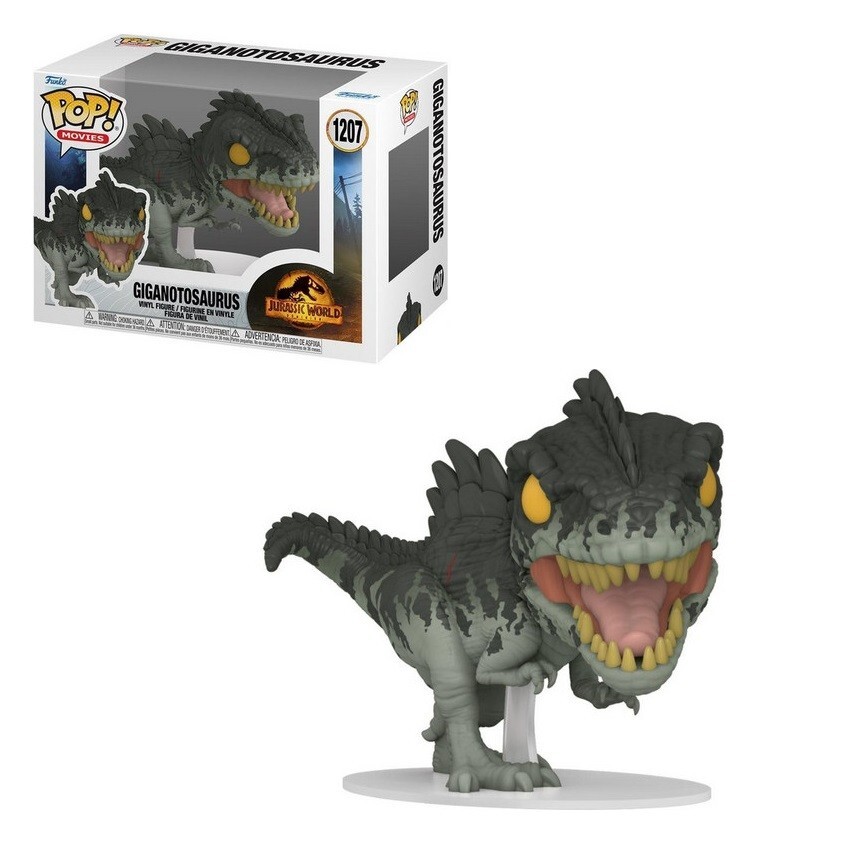 Funko Pop! Movies: Jurassic World Dominion - Giganotosaurus Figure #1207 #55294