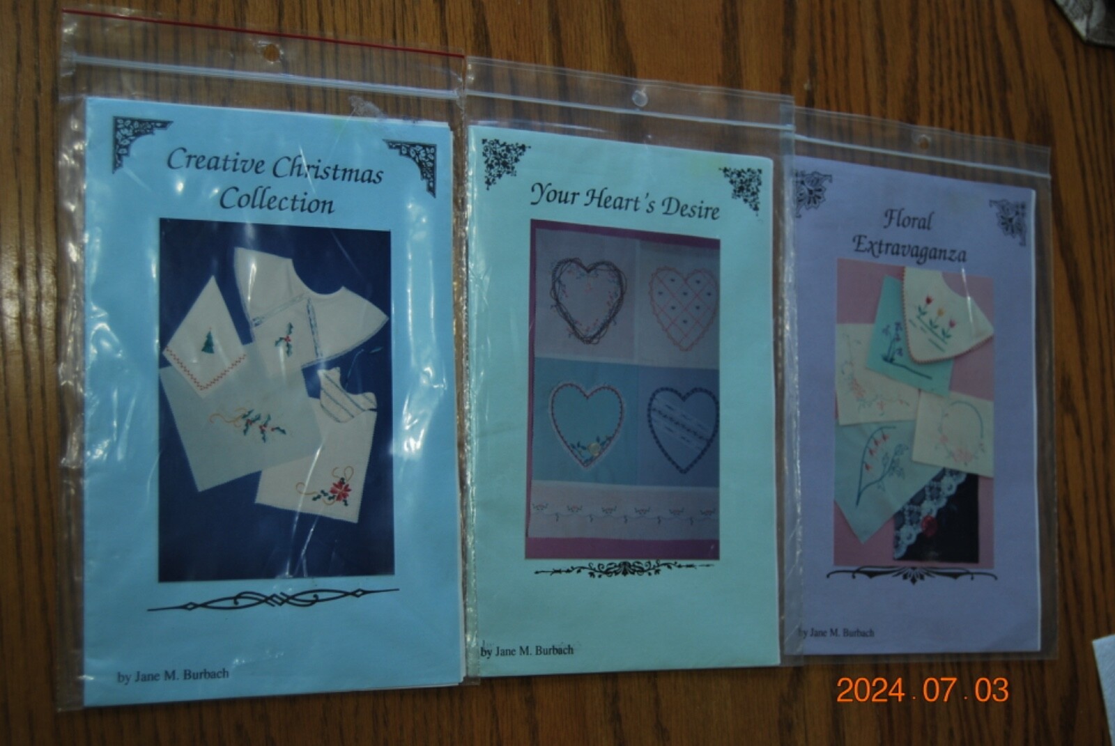 Vintage 1991 JMB Productions Needlepoint Pattern Collections - Lot of 3
