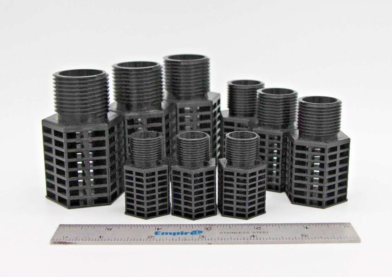 Bulkhead Screen Fitting for Aquariums and Hydroponics
