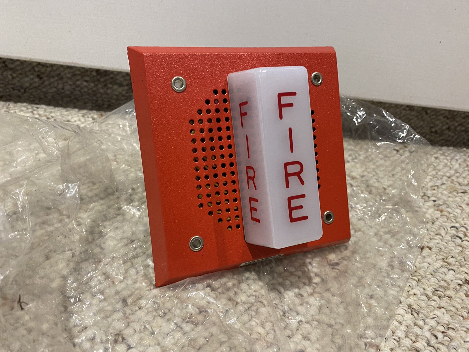 NEW Wheelock E7070-WS-25 Fire Alarm Speaker Strobe