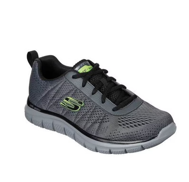 Skechers Men's Track Moulton Lightweight Memory Foam Trainer Sneakers