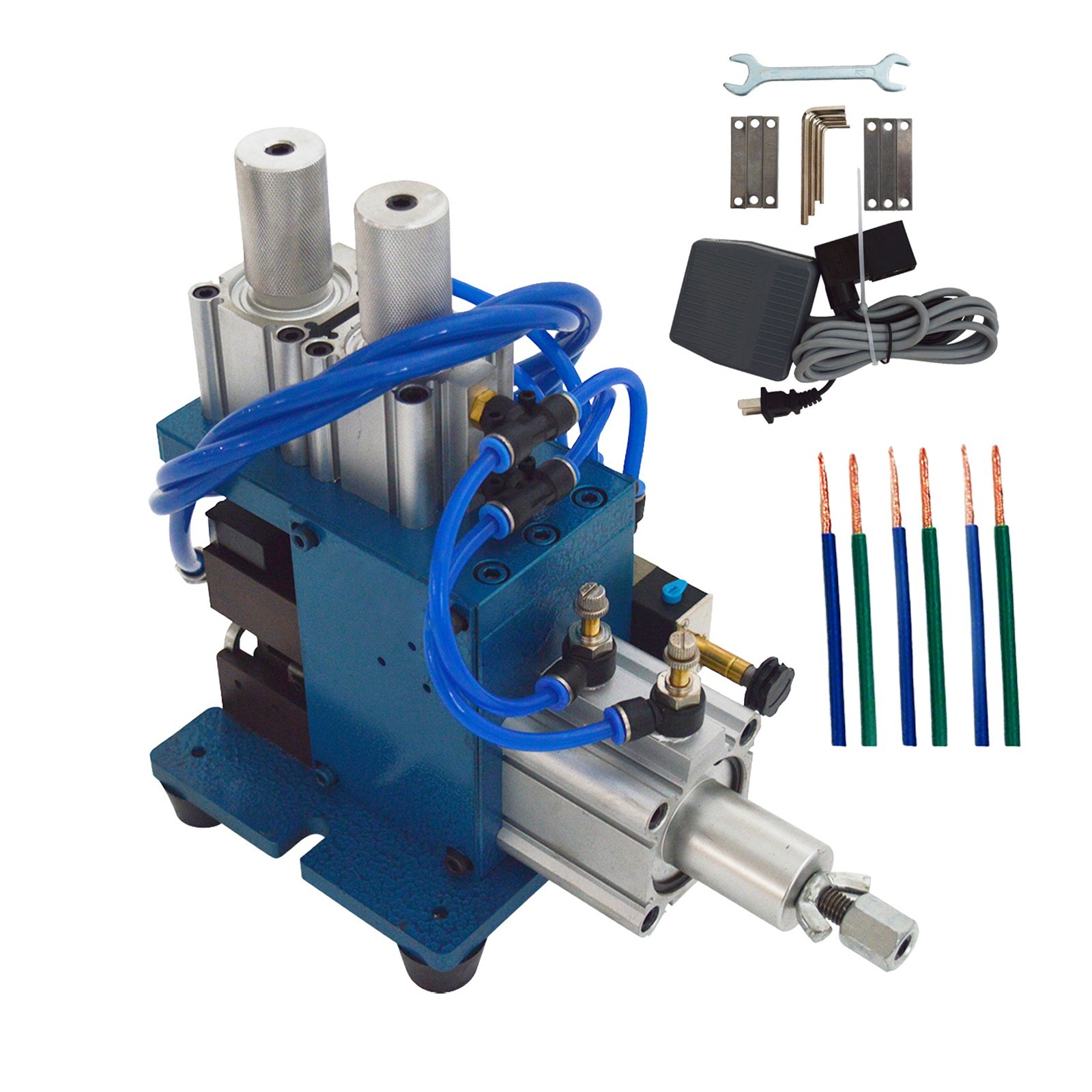 Automatic Wire Stripping Machine Electric Copper Cable Stripper Recycle 110V