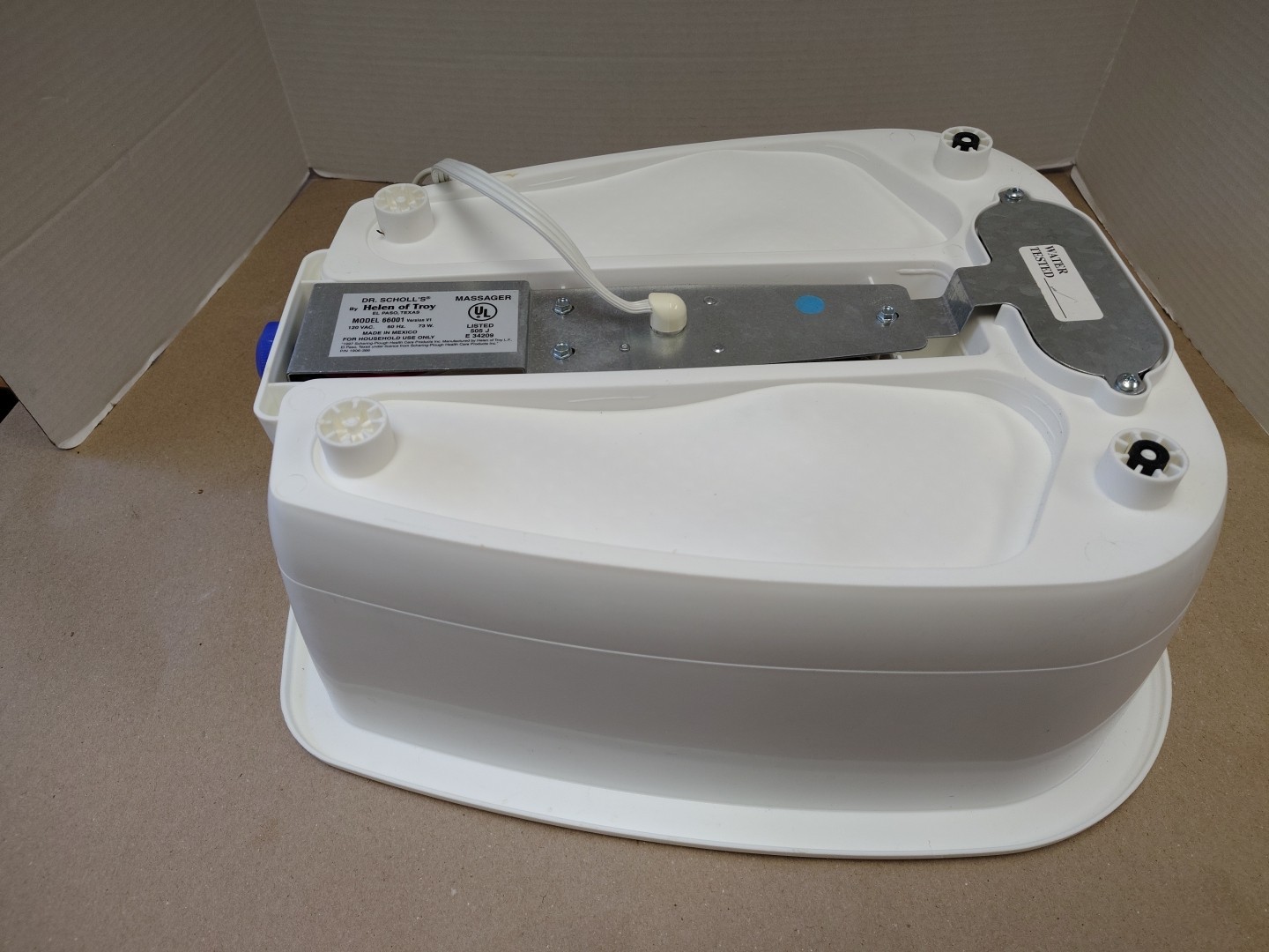 Dr. Scholl’s Foot Spa Model 66001