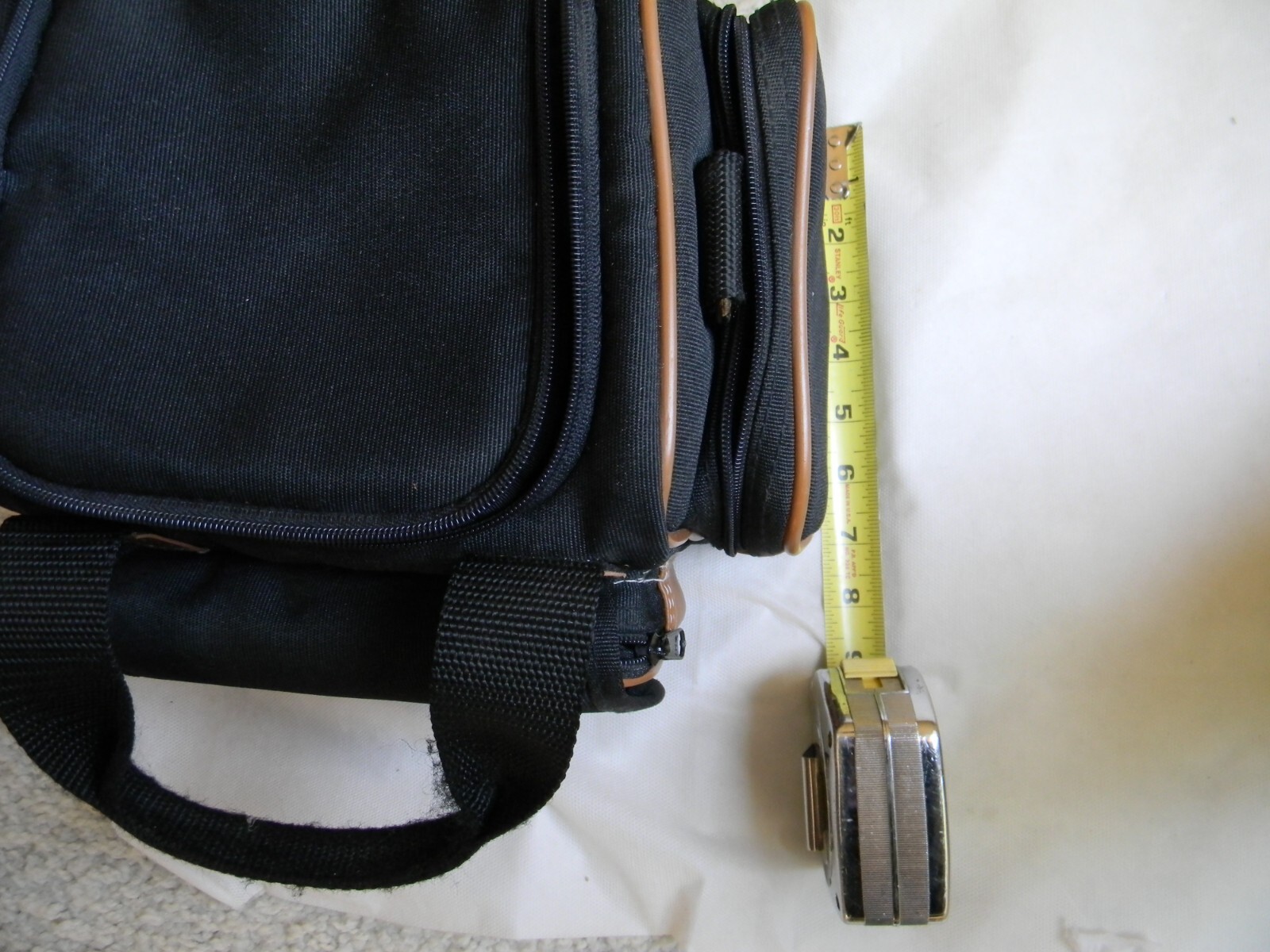 MacGregor Black Camera Padded Bag with Shoulder Strap - Very Good Condition