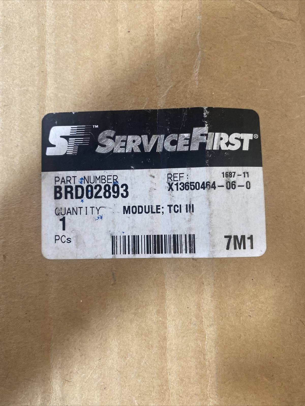 service first brd02893 module tci III