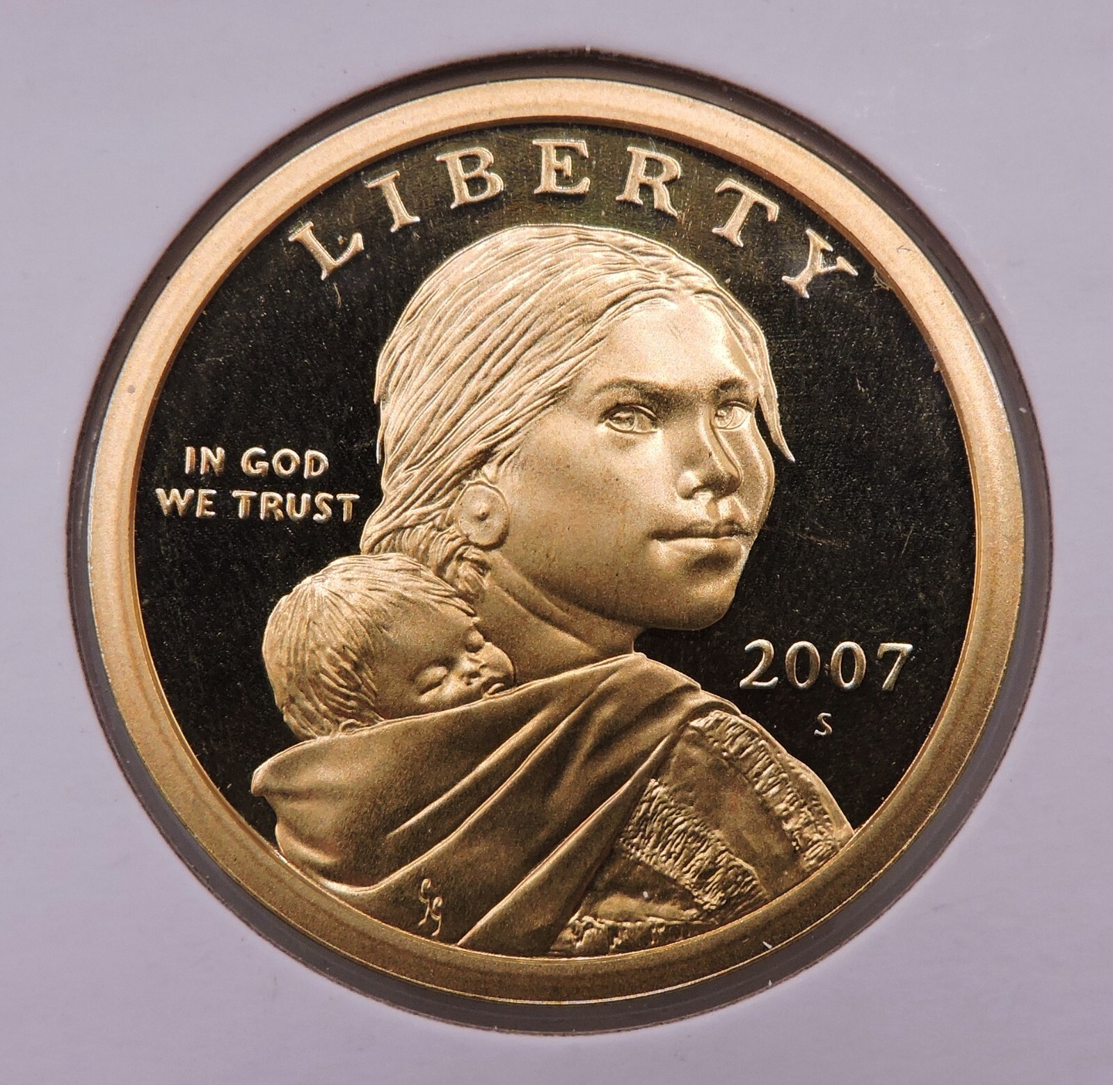 2007 S Proof Sacagawea Dollar