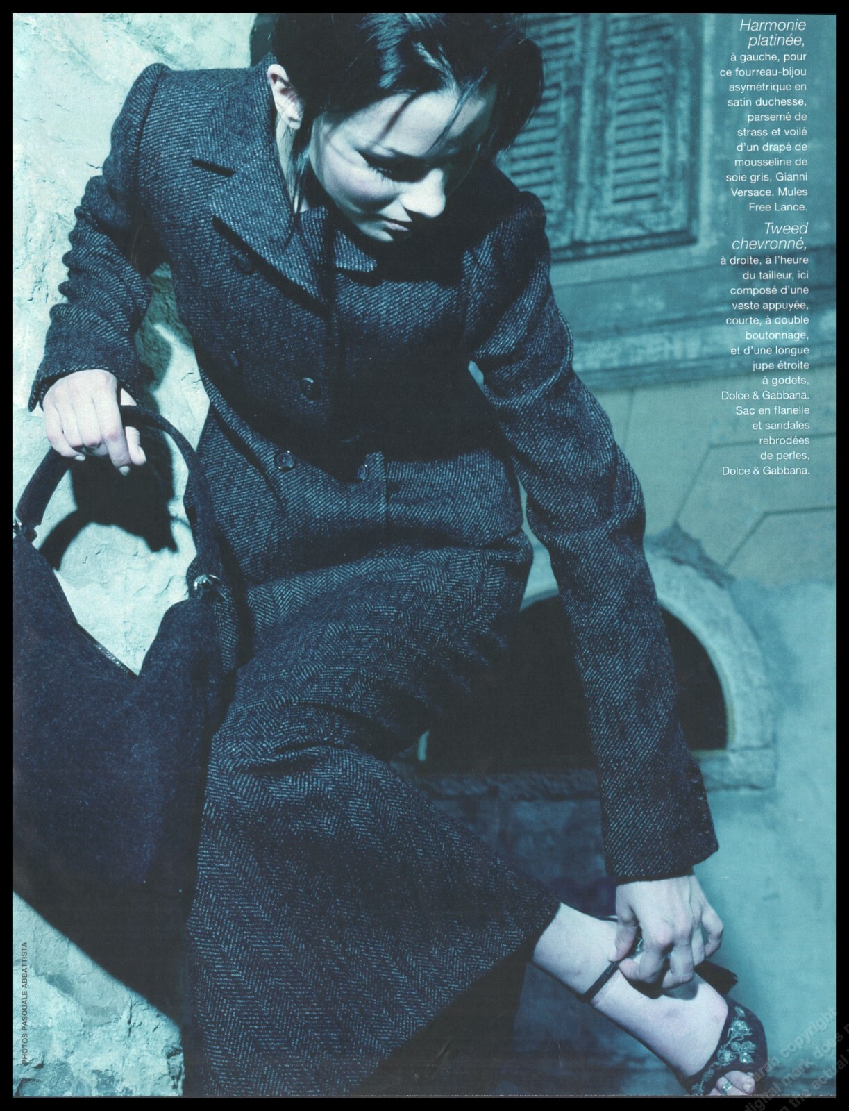 1990's High Heels Magazine Print Ad Women Fashion Long Legs shoes -1pg