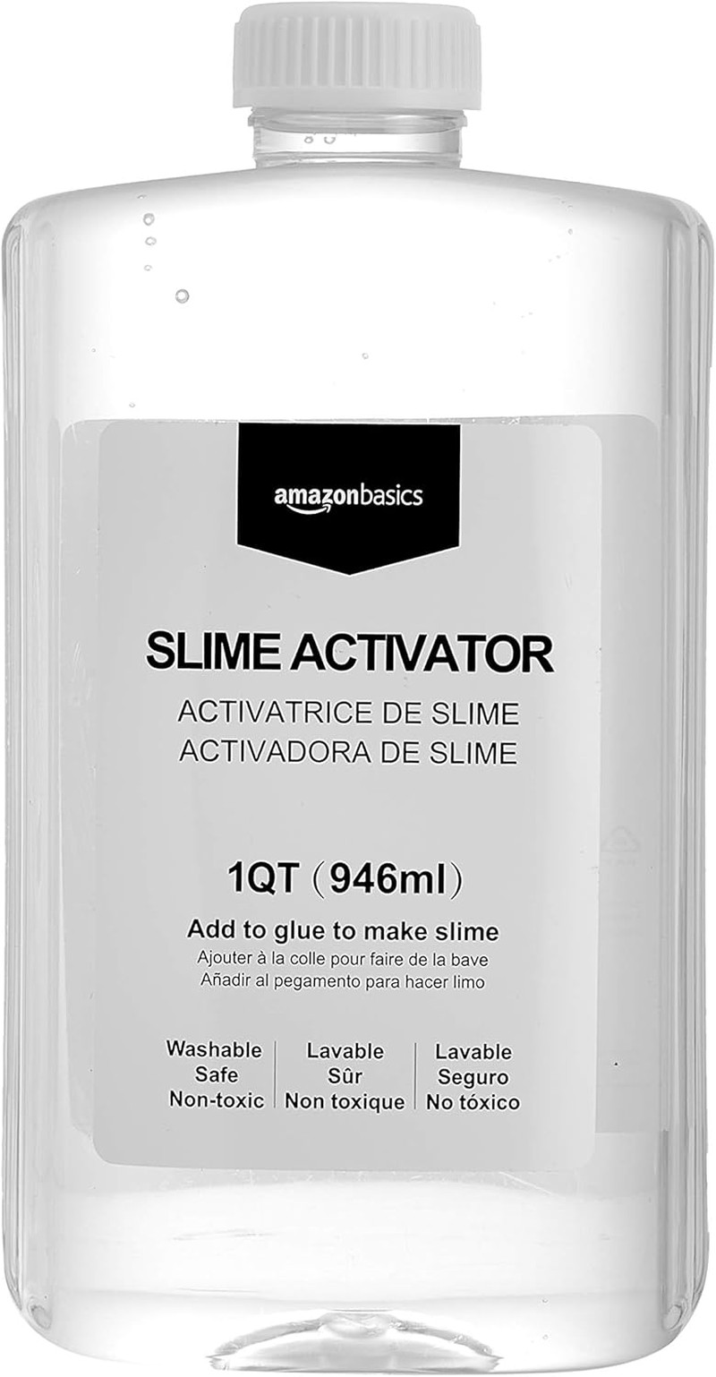 Slime Activator Solution 1 QT (946Ml), Baking Soda, Transparent