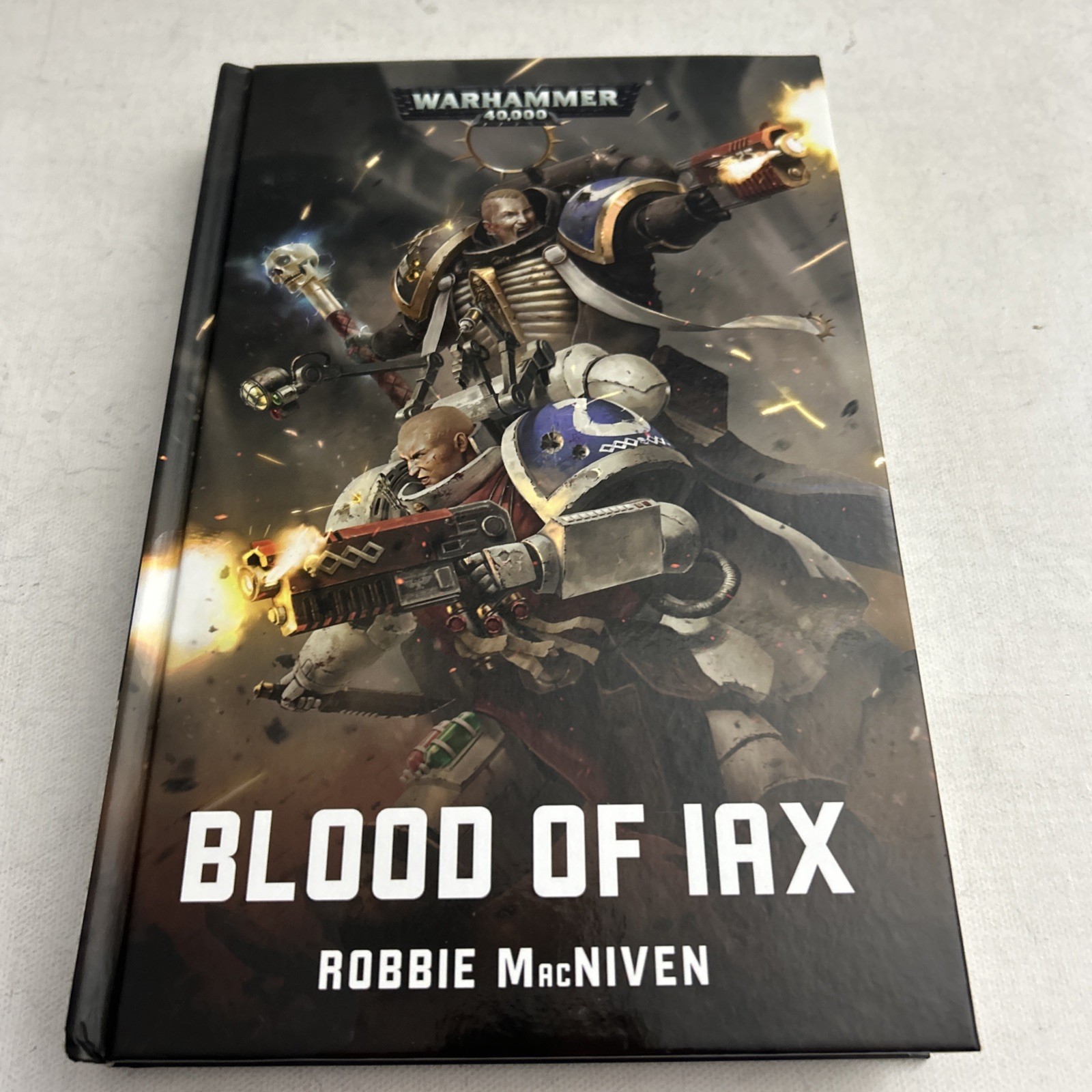Warhammer 40k Blood Of Iax By Robbie Macniven Ultramarines Novel Hard Cover NEW