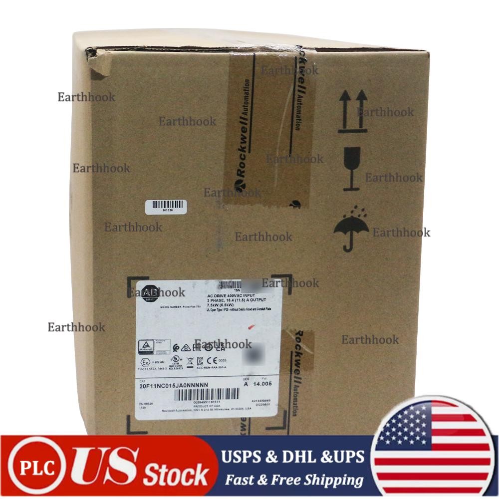 NEW Allen Bradley 20F11NC015JA0NNNNN 753 AC Drive, Air Cooled  US Free Tax