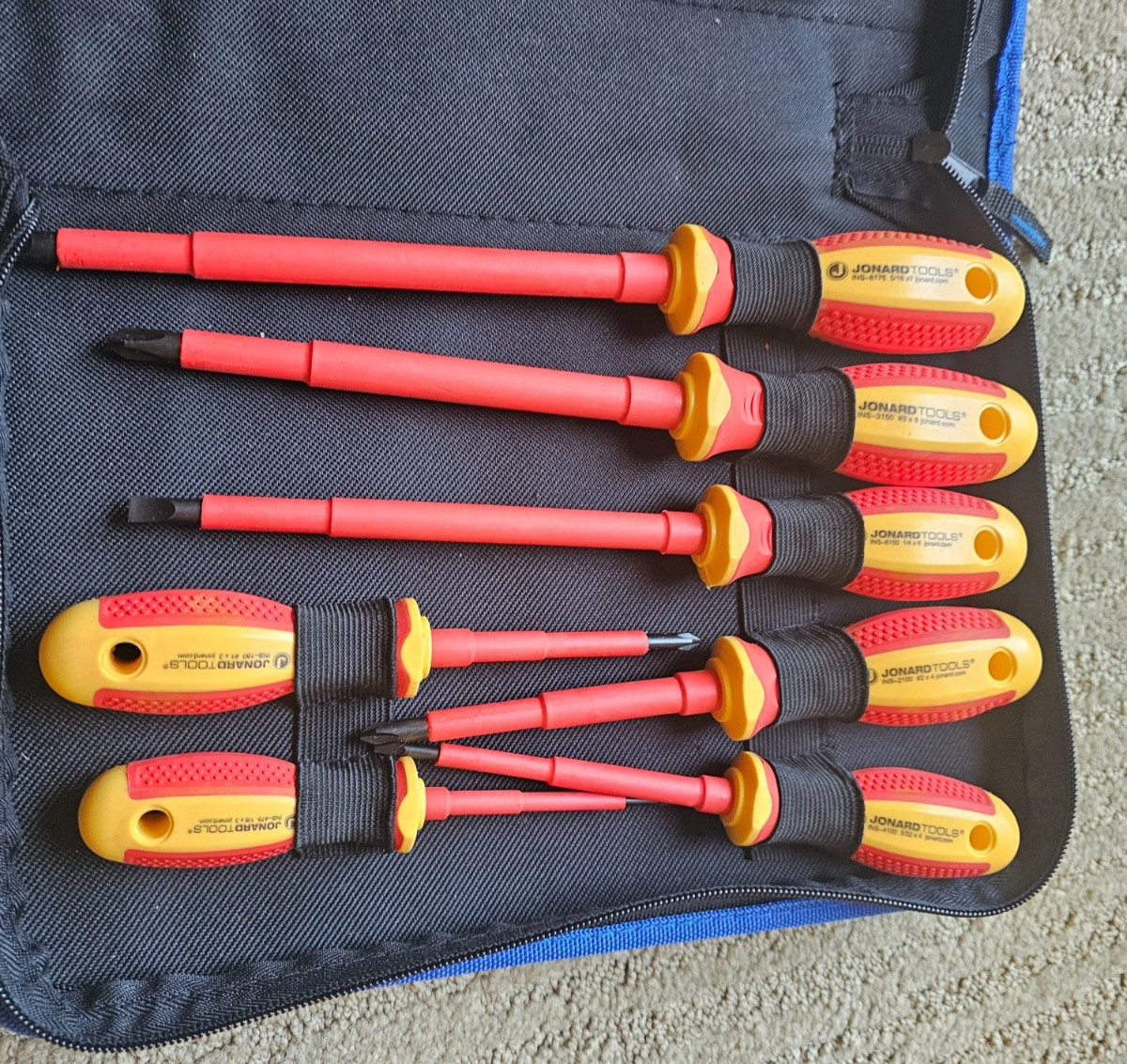 Jonard Tools Tk-110Ins 10 Pc Insulated Tool Set