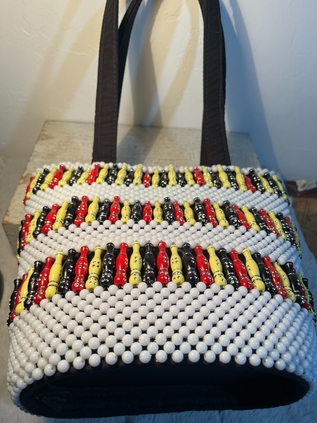 Kenyan Beaded Handbag / Unique Purse Fun