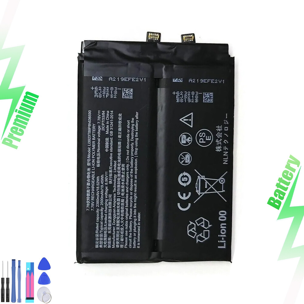 LI3923T89P8H636590 Battery For ZTE Nubia Red Magic 7 Pro / 7S Pro NX709J NX709S