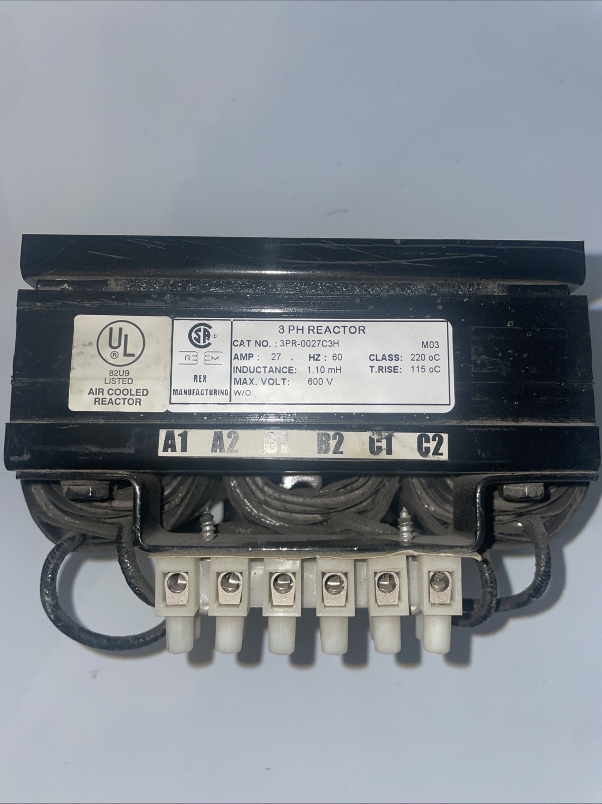 REX MANUFACTURING 3PR-0027C3H / 3PR0027C3H