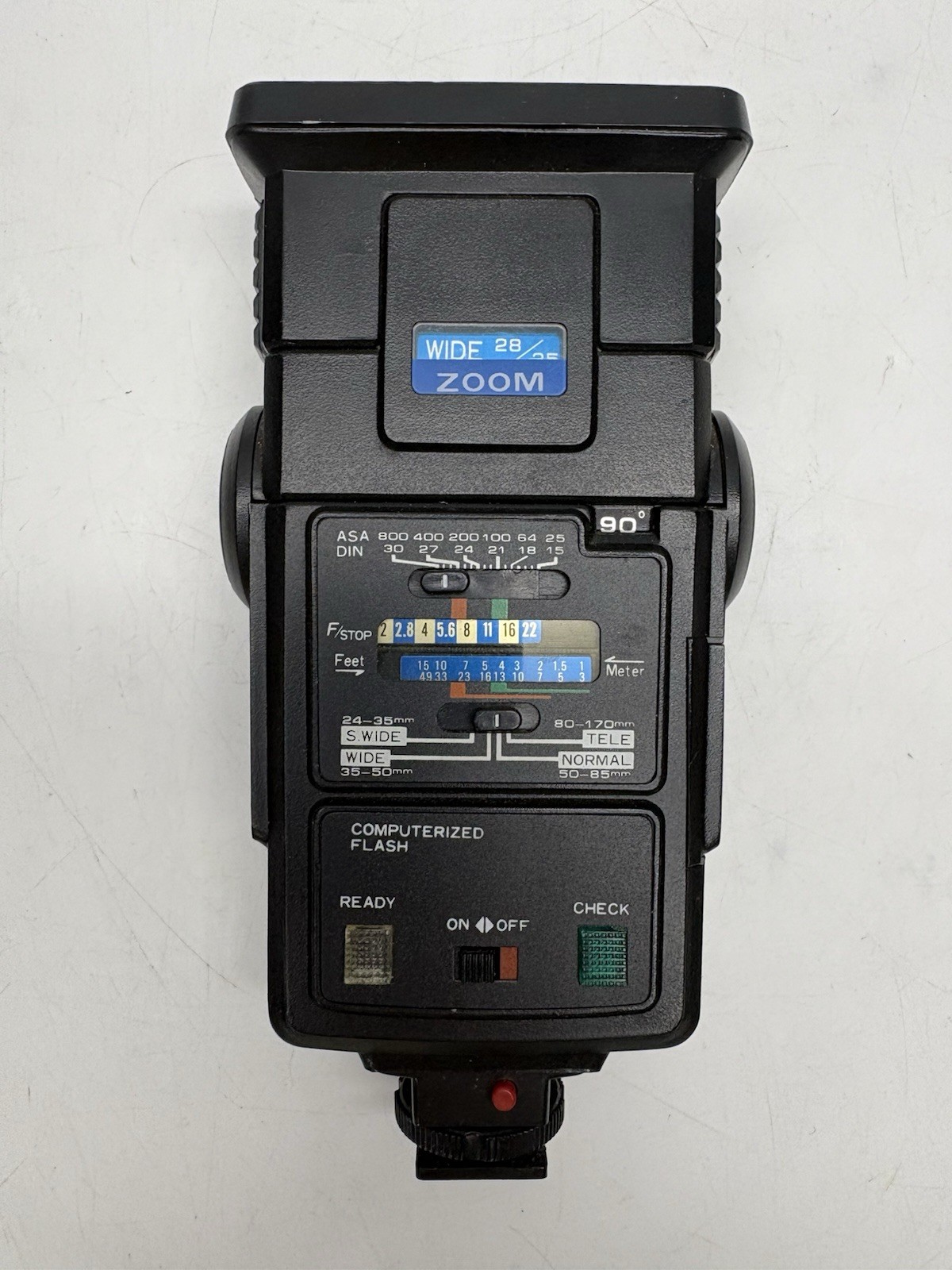 Vintage Crown Model T-816 Computerized Thyristor Camera Flash – Zoom Head