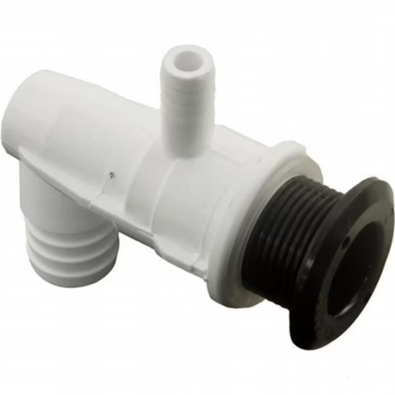 Waterway 212-1630 Euro Snap-In Spa Jet Body – 3/8" Air Barb x 3/4" Water Barb