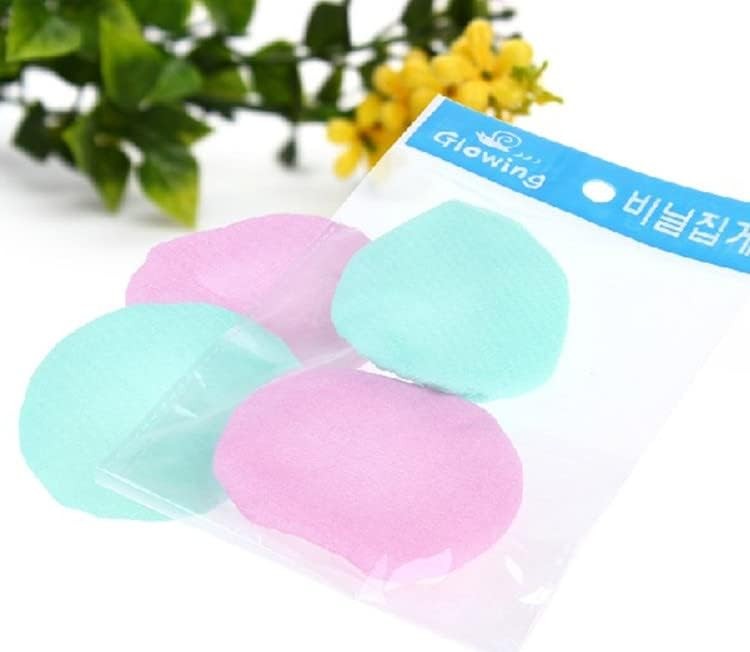 2 Pcs Lotion Applicator Pads - Washable & Reusable Replacement Pink, Blue