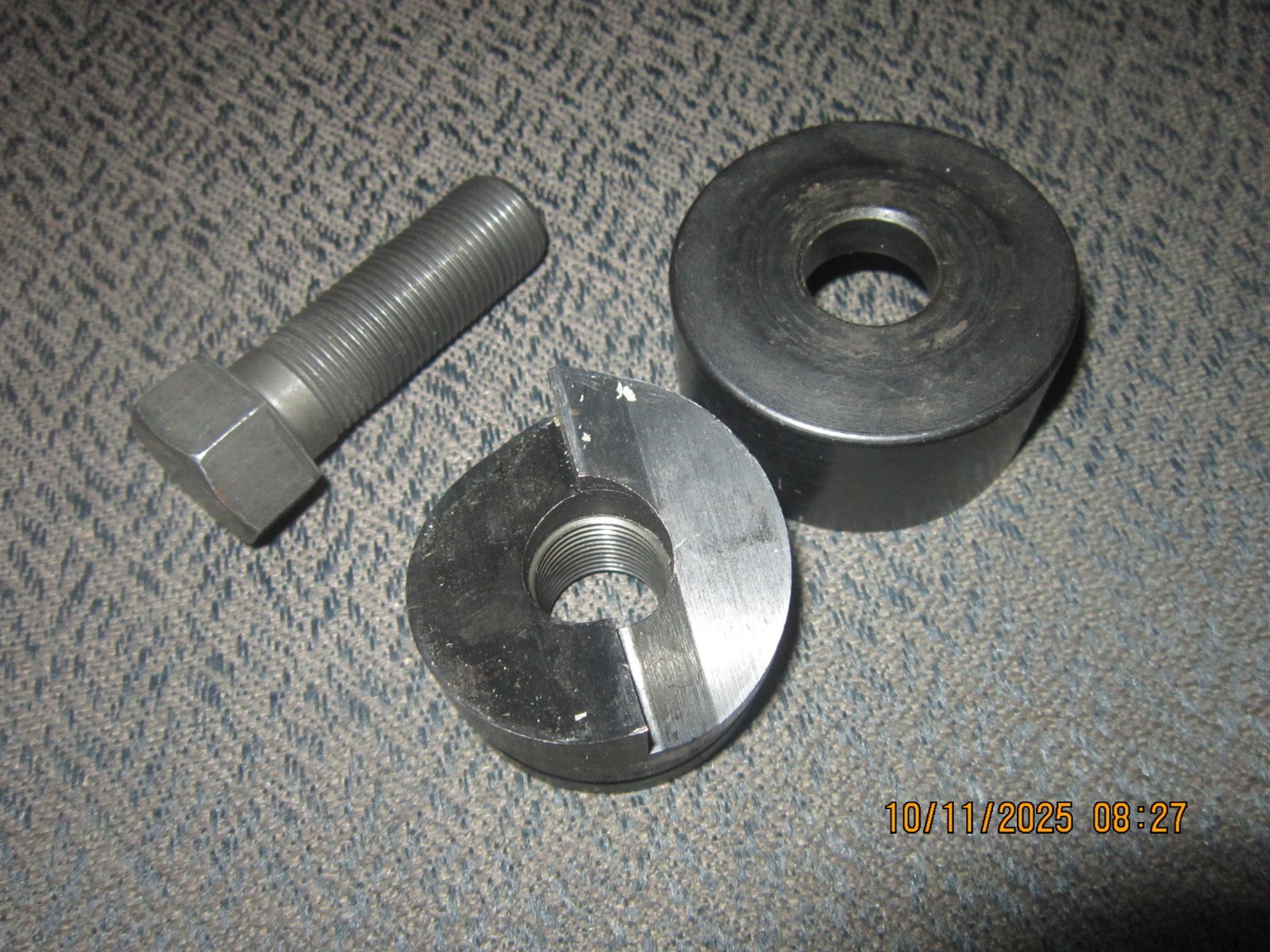 Greenlee 1 ½” Slug Buster Knockout with Draw Stud, Please Read Listing, No Retur