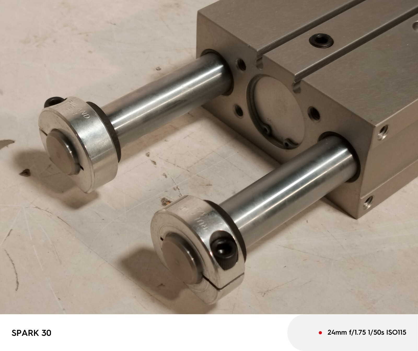 Fabco GB750-3.0-A-E Linear Slide, Interchangeable Block Style Thruster, 3" Str.
