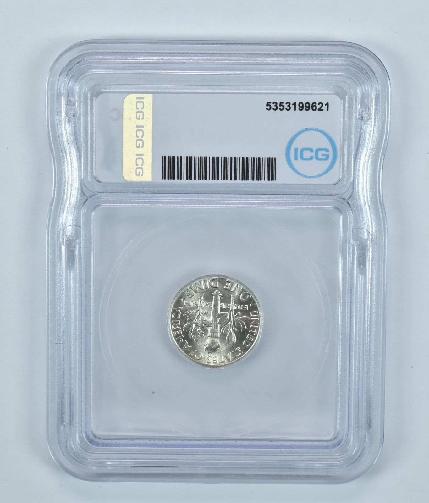 1953-D Roosevelt Dime MS66 FB ICG