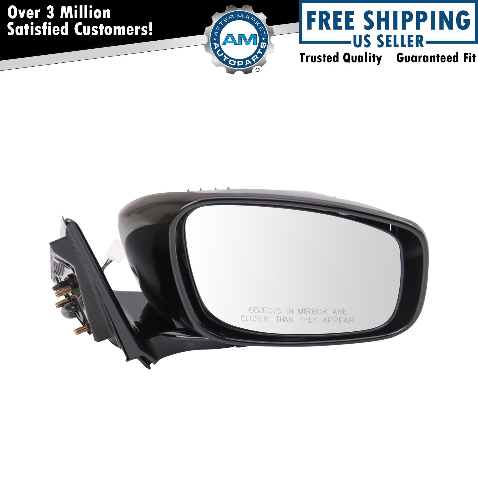 Mirror Power RH Right Passenger Side for Infiniti G25 G25X G37 G37X Sedan