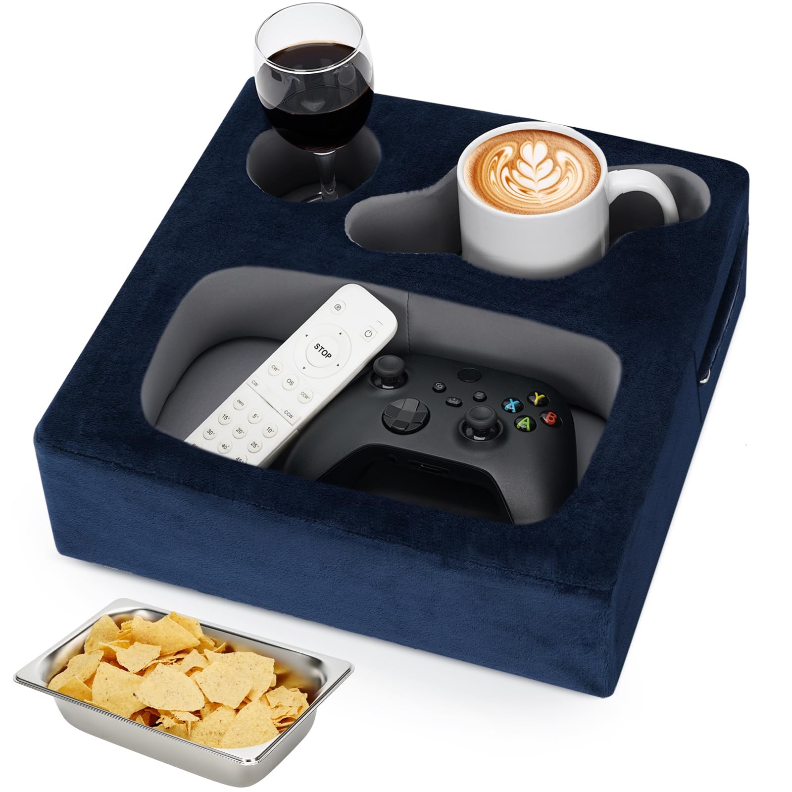 Couch Cup Holder, Couch Caddy, Couch Drink Holder, Bed Cup Tray, Sofa Cup Hol...