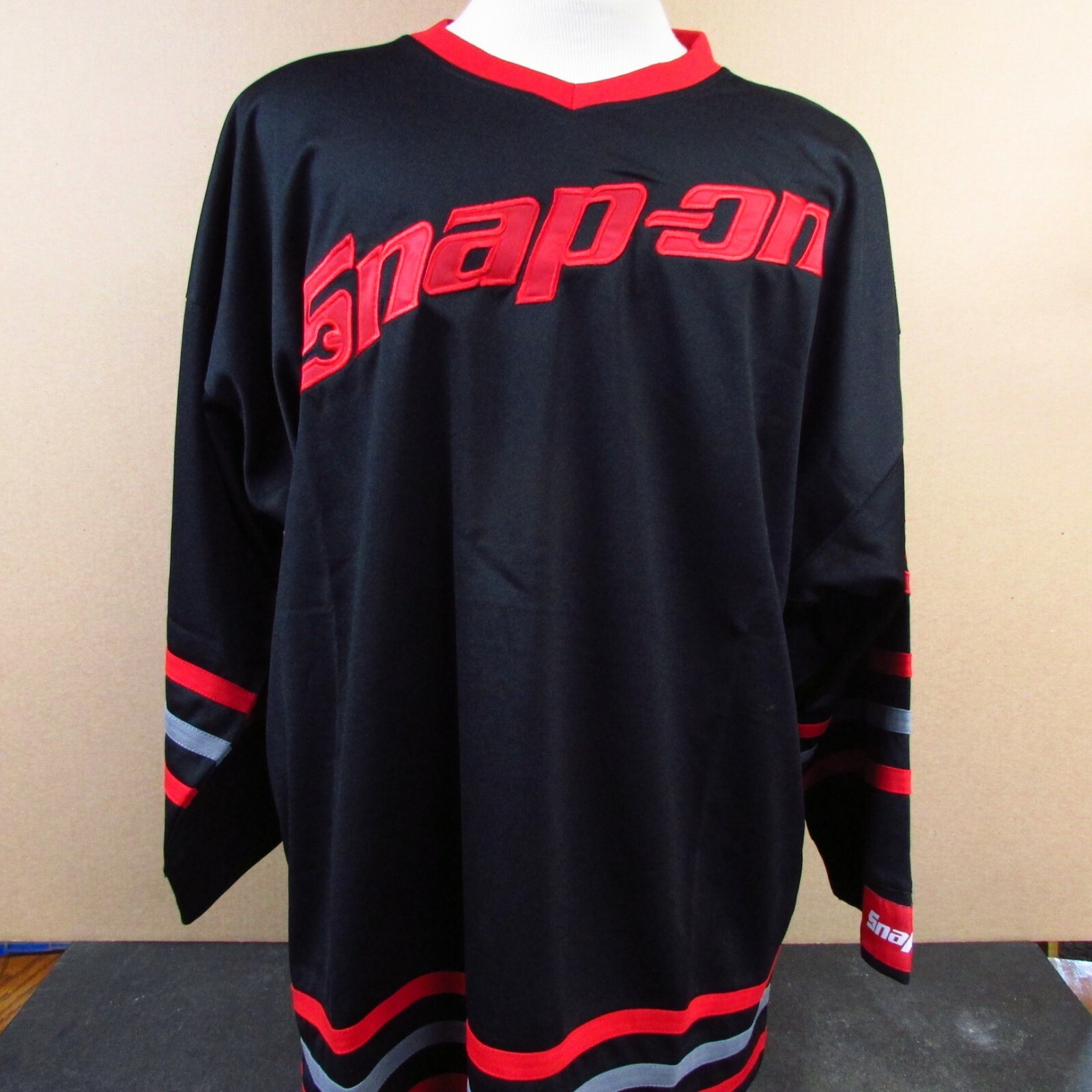 Vintage Snap On Tools Hockey Jersey V Neck Rare Limited 2009 XL Or XXL