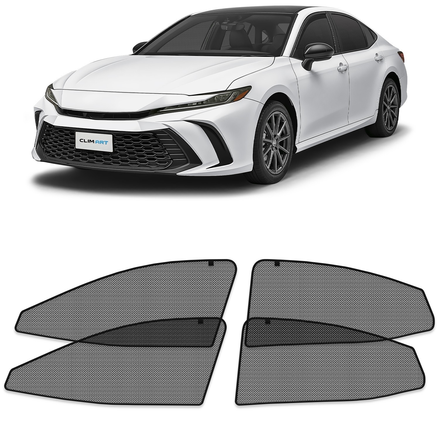 Magnetic Car Window Sunshade Side Window Shade for 2025-2026 Toyota Camry Sedan