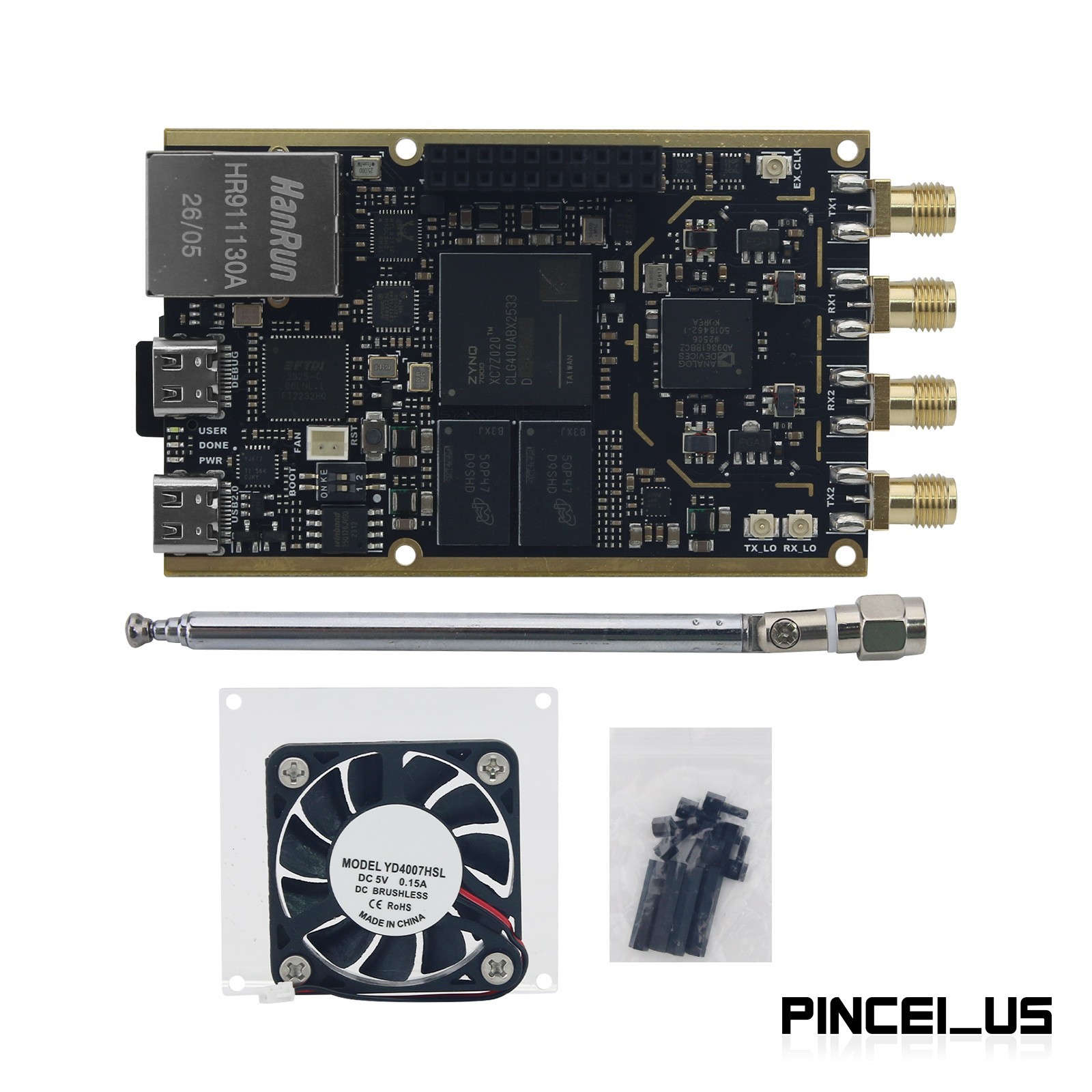Pro 70MHz-6GHz 7020+9361 SDR Development Board with Power Amp for Pluto SDR