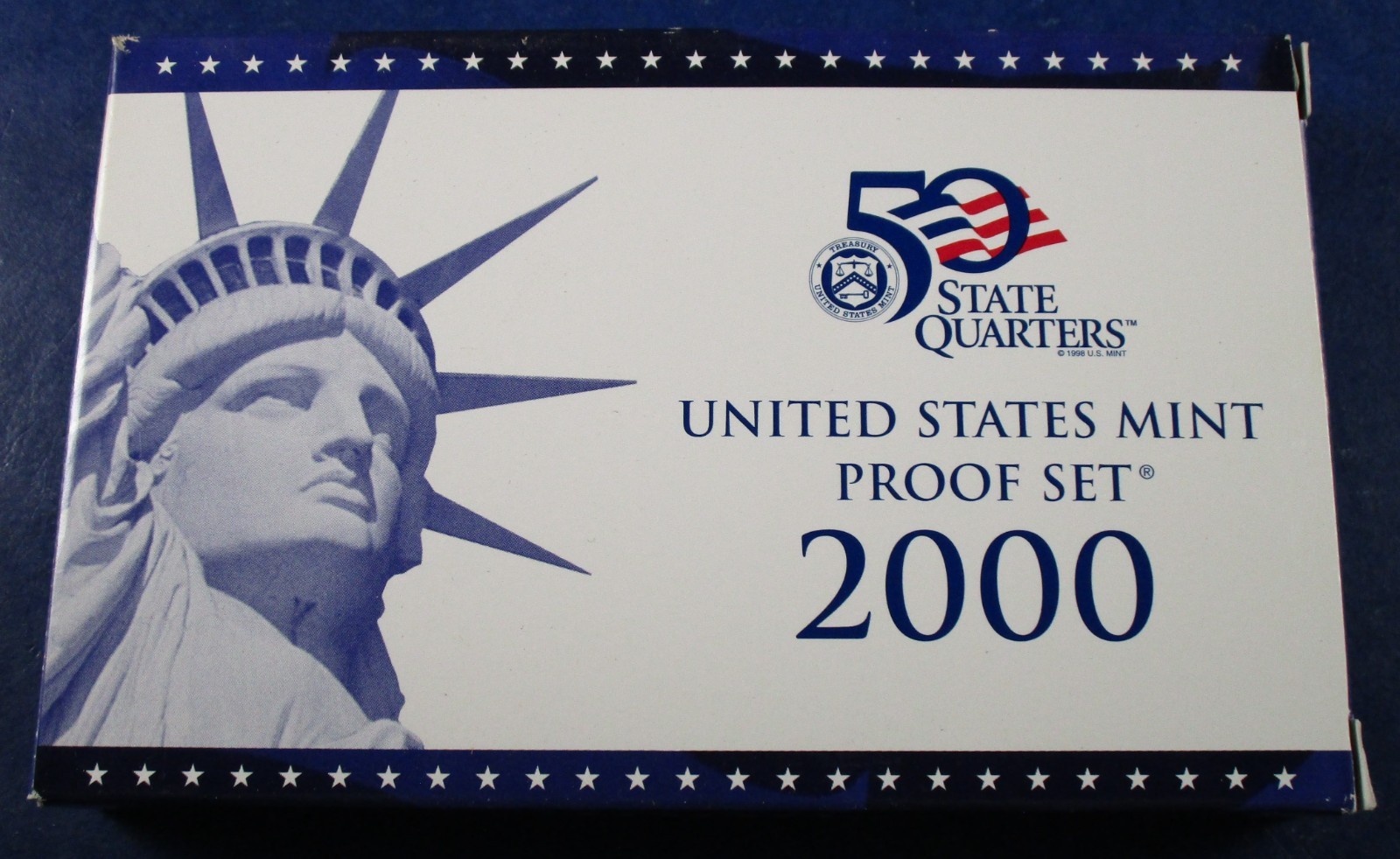 2000 Clad Proof Set w/ OGP - 10 Coins (02)