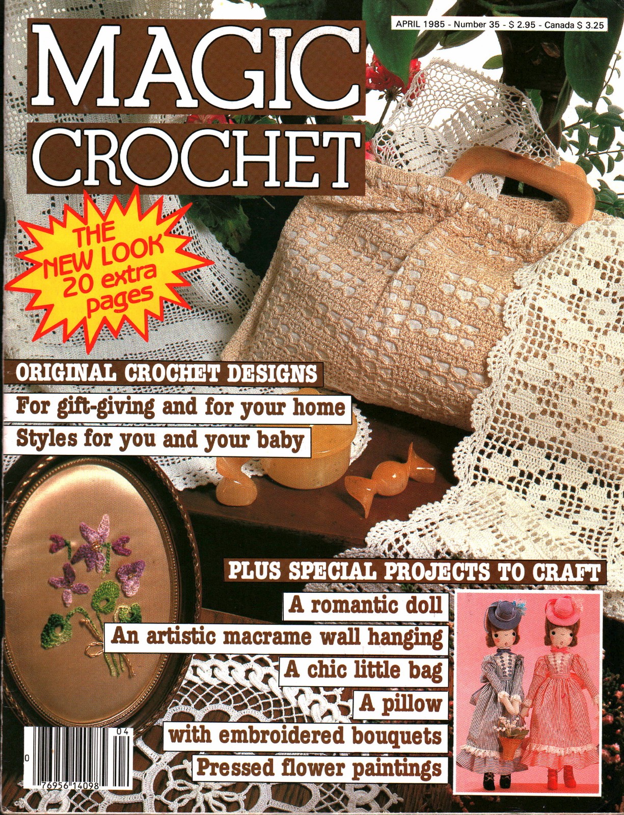 Magic Crochet Magazine | April 1985 No. 35
