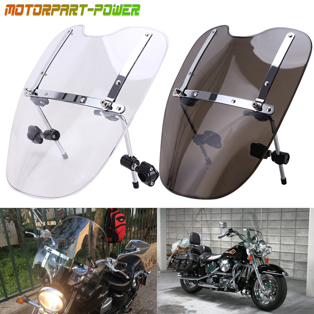 Windshield for Harley Honda Magna Shadow 600 750 1100 Spirit Sabre VT C2 VTX1300