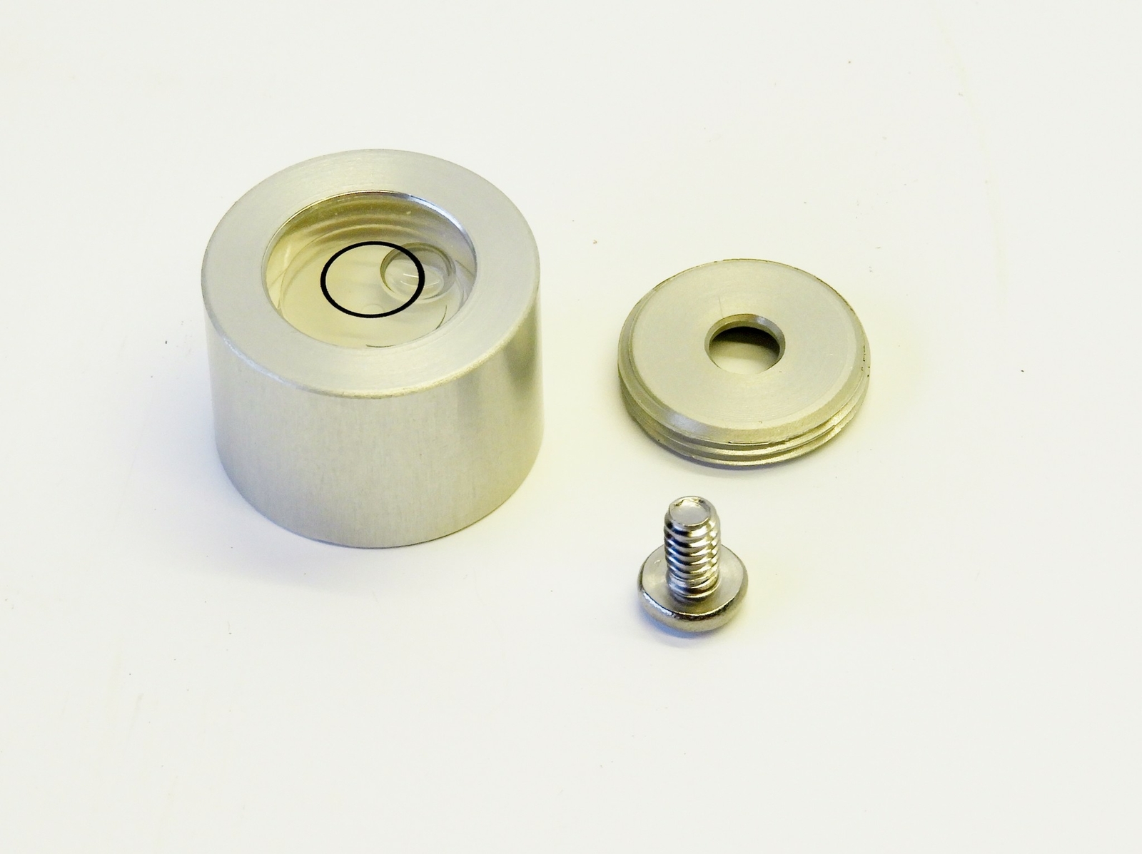 Circular Surface-Mount High-Temperature Mountable Level 13/16" x 9/16", Alum / G